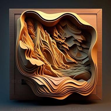 3D model Aurora Colorado (STL)